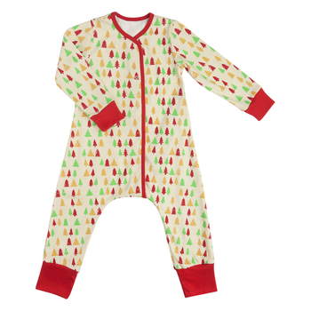 Пижама на кнопках "Елочки" ПНК-ЕЛ (размер 74) - Пижамы - интернет гипермаркет детской одежды Смартордер